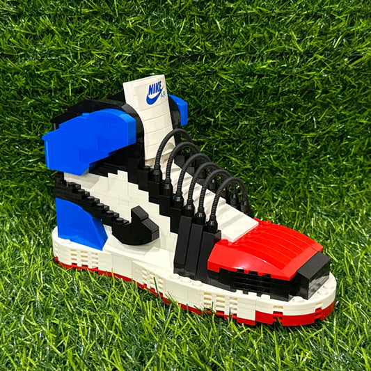 AJ1 Lego Building Blocks - Blue\Red