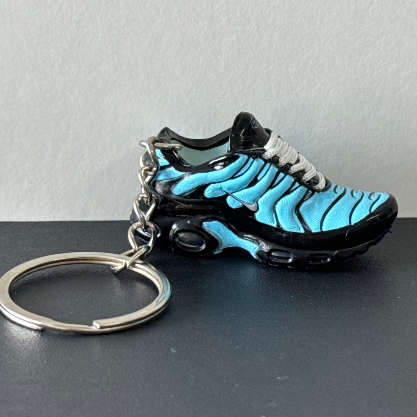 Mini 3D Sneaker Keyring - Tuned “TN” - Blue