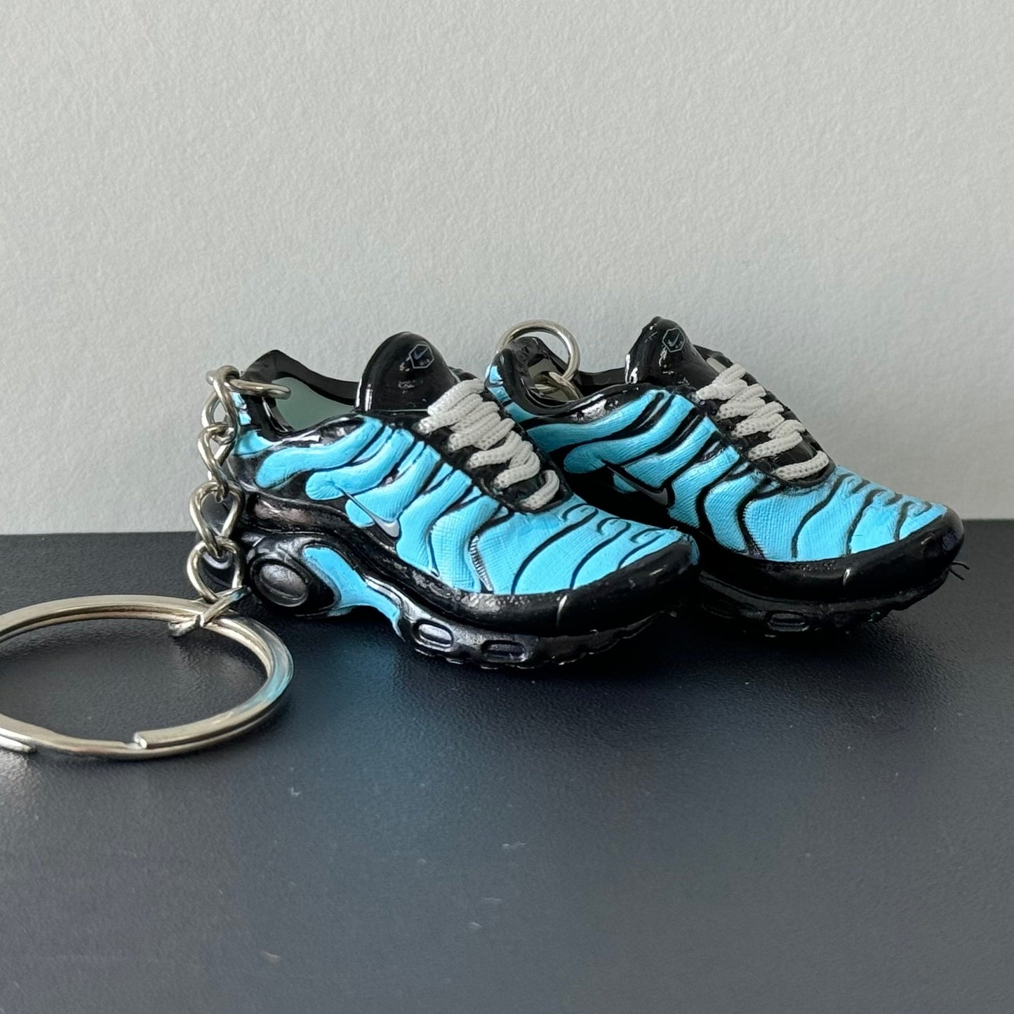 Mini 3D Sneaker Keyring - Tuned “TN” - Blue