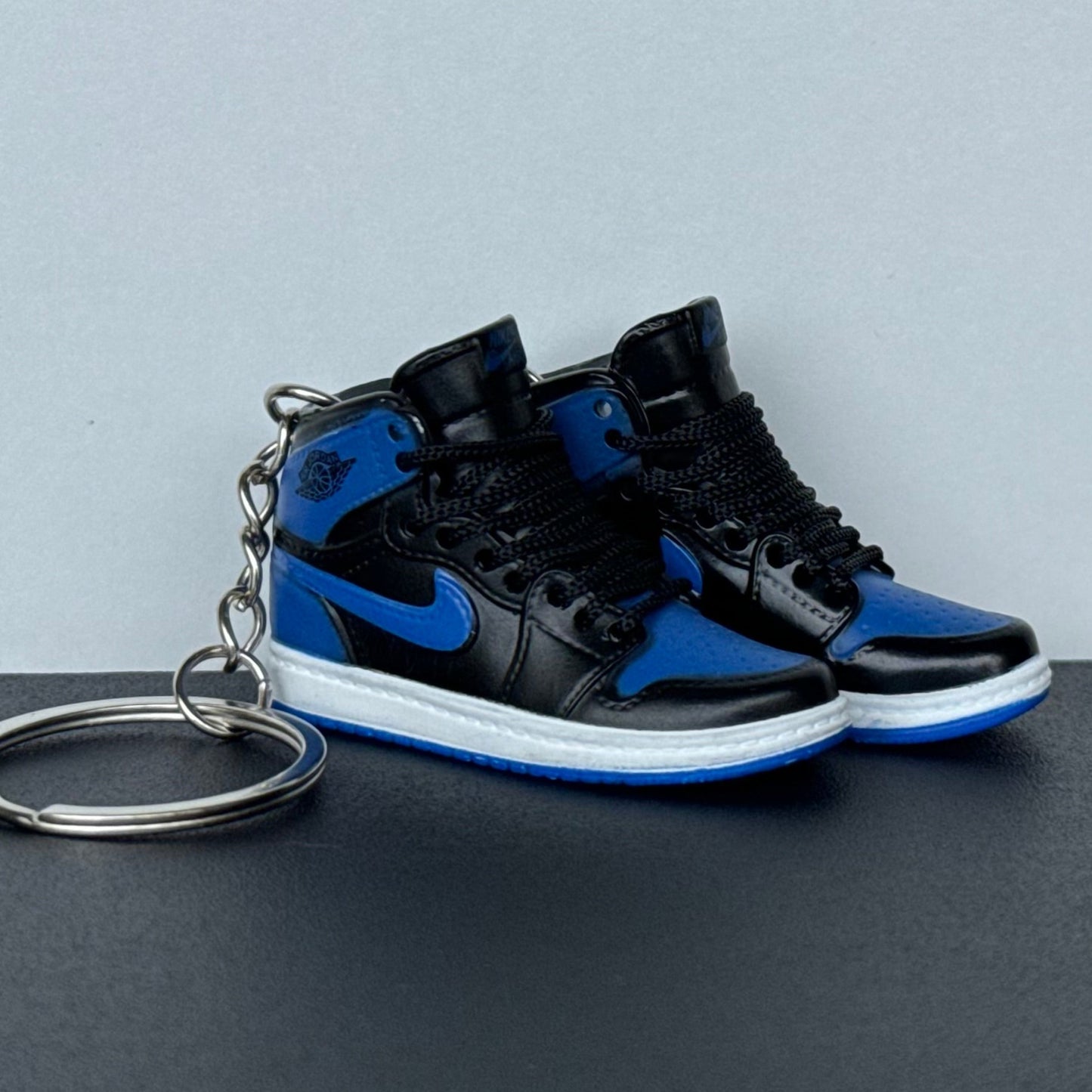 Mini 3D Sneaker Keyring - J1 "Royal Blue Reimagined"