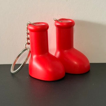 Mini 3D Sneaker Keyring - "BIG RED BOOT!"