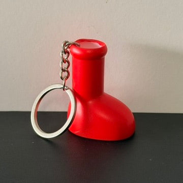 Mini 3D Sneaker Keyring - "BIG RED BOOT!"