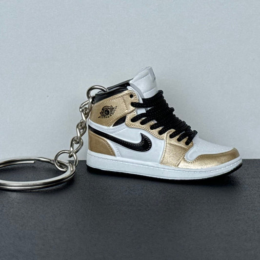 Air Jordan 1 3D Keyring - Metallic Gold