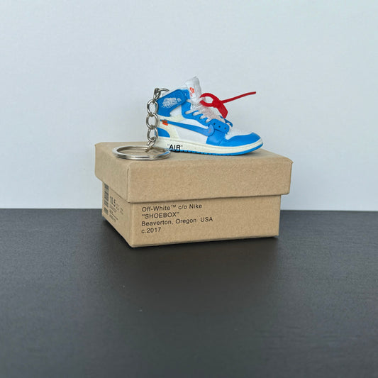 Sneaker Keyring Shoe Box - Off White "JUMPMAN"