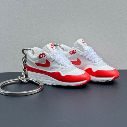 Air Max 1 3D Keyring - Red\White