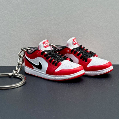 Air Jordan 1 Low 3D Keyring - "Chicago"