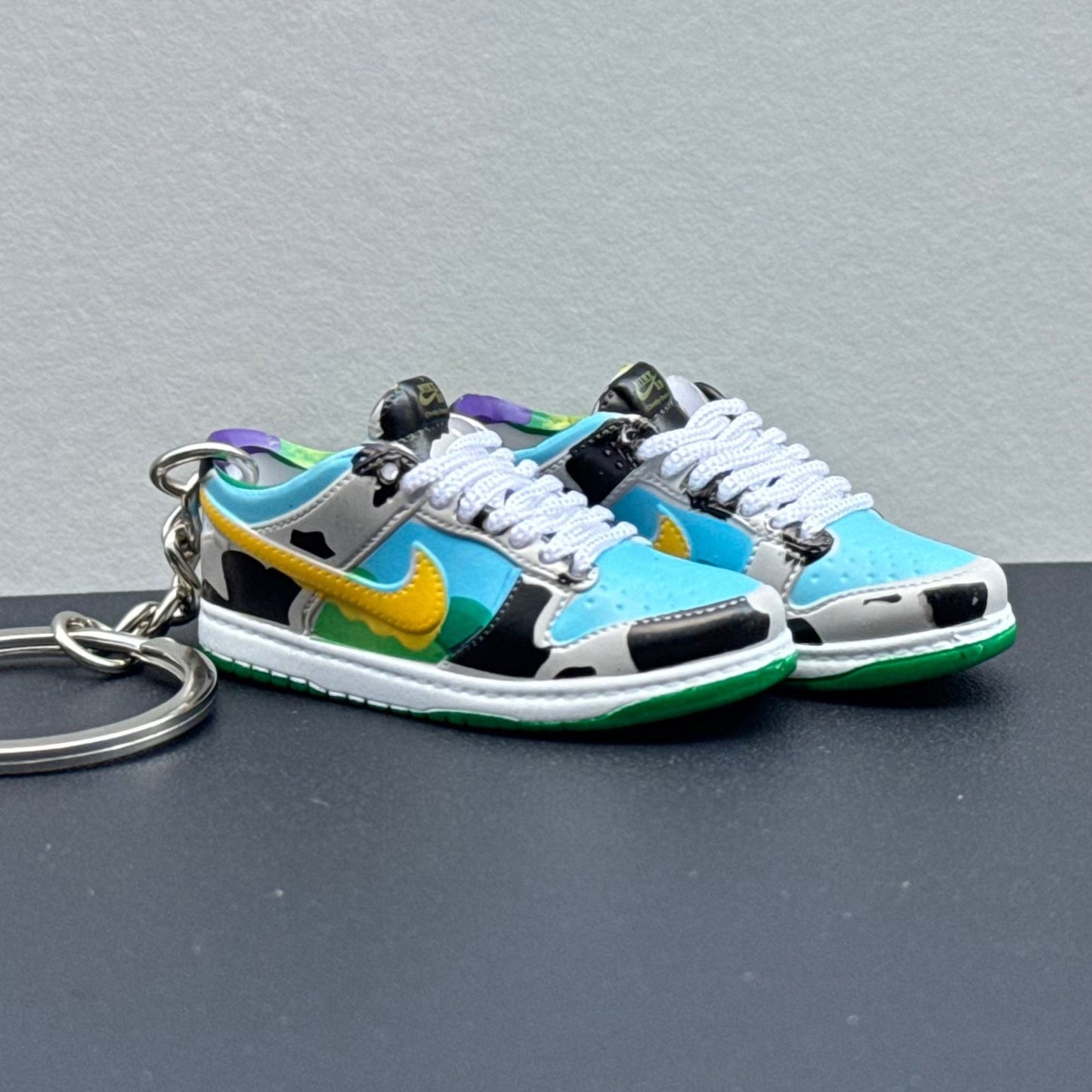 Mini 3D Sneaker Keyring - Dunk "Chunky Dunky"